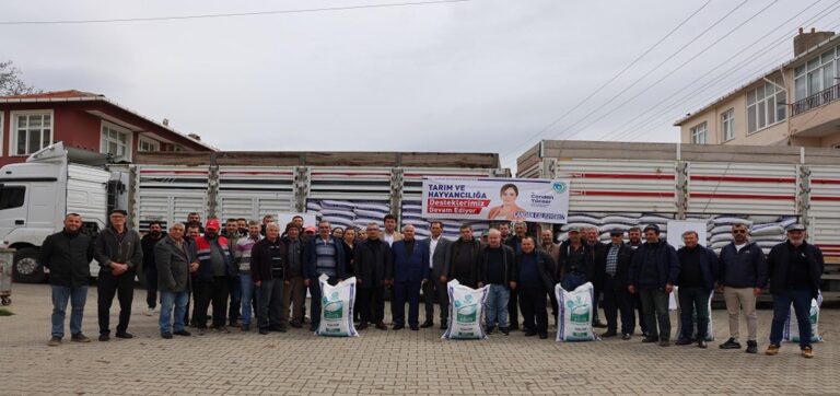 Tekirdağ Büyükşehir Belediyesi’nden üreticilere yem desteği | Çorlu’da Haber
