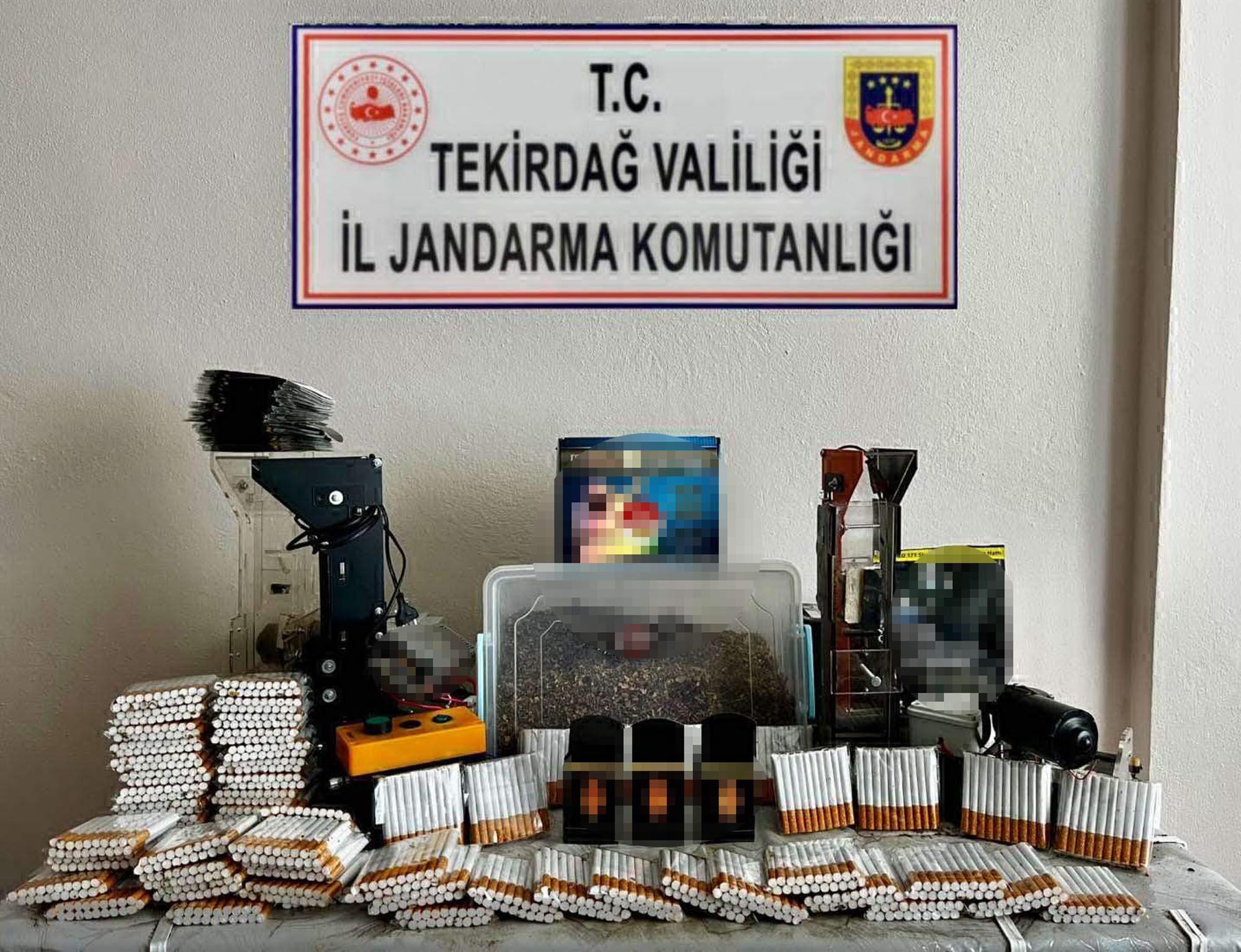 Tekirdağ’da 21 bin makaron ele geçirildi | Çorlu’da Haber Tekirdağ’da 21 bin makaron ele geçirildi | Çorlu’da Haber