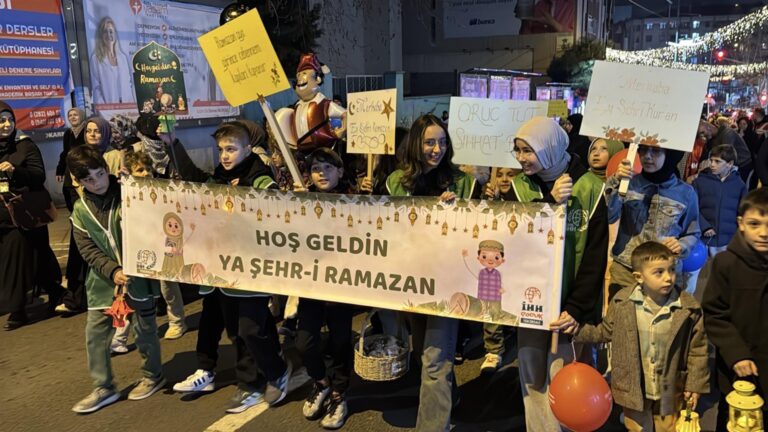 Tekirdağ’da ‘hoş geldin ramazan’ yürüyüşü | Çorlu’da Haber