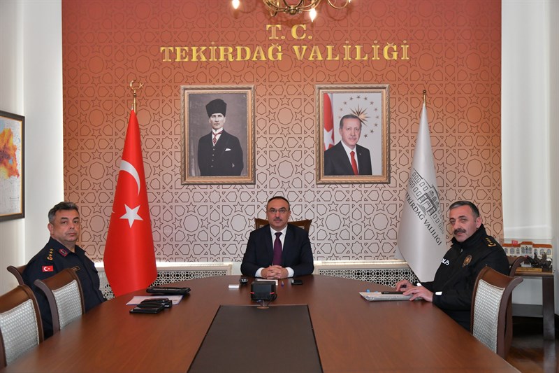 Vali Soytürk Ramazan Bayramı Tedbirleri Toplantısına Katıldı Vali Soytürk Ramazan Bayramı Tedbirleri Toplantısına Katıldı
