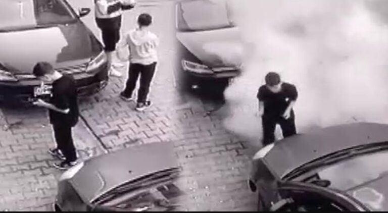 Elindeki Torpil Patladı: Ağır Yaralandı! O Anlar Kamerada