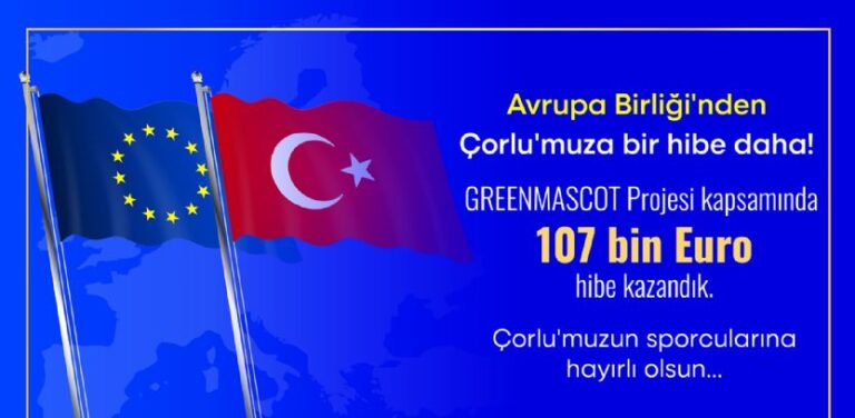 Çorlu Belediyesi, GreenMascot Projesi ile Bir Hibe Daha Kazandı