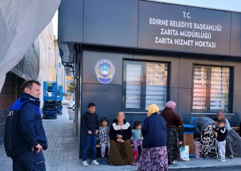 Edirne’de dilenci operasyonu