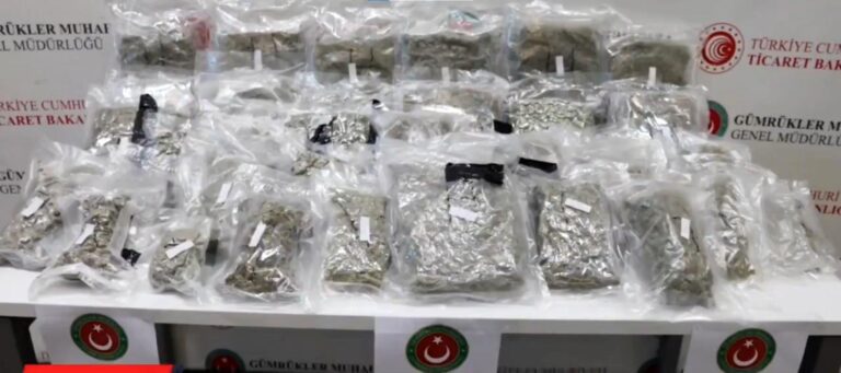 İpsala Sınır Kapısı’nda cipte 17 kilo esrar ele geçirildi