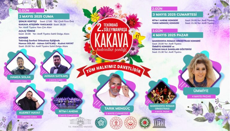 Kakava Hıdırellez Şenliği İle Bahar Coşkusu Şehri Saracak