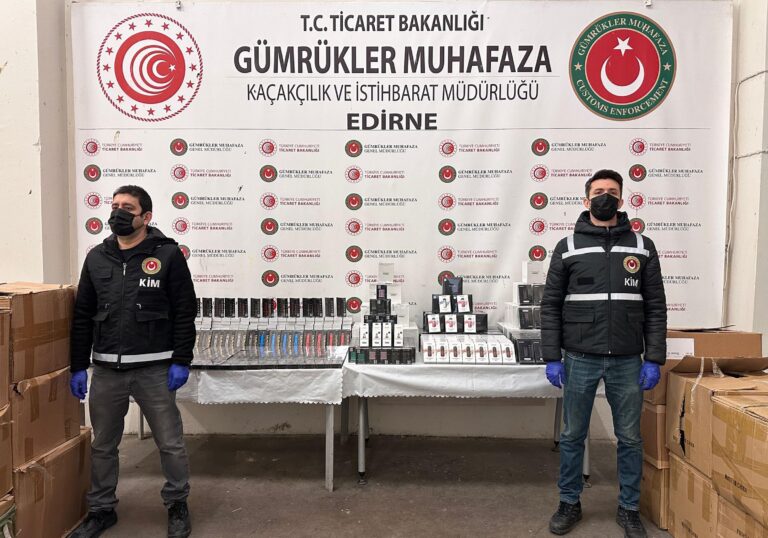 Kapıkule’deki TIR’da  463 kilo kimyasal madde ele geçirildi