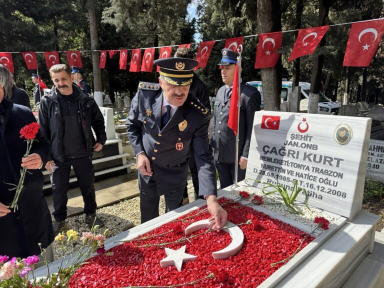 Tekirdağ’da, polis haftası nedeniyle şehitlikte anma | Çorlu’da Haber