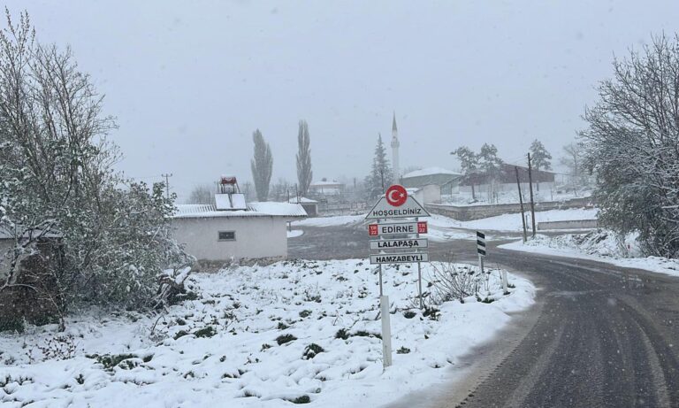 Trakya’da kar yağışı / Ek fotoğraflar