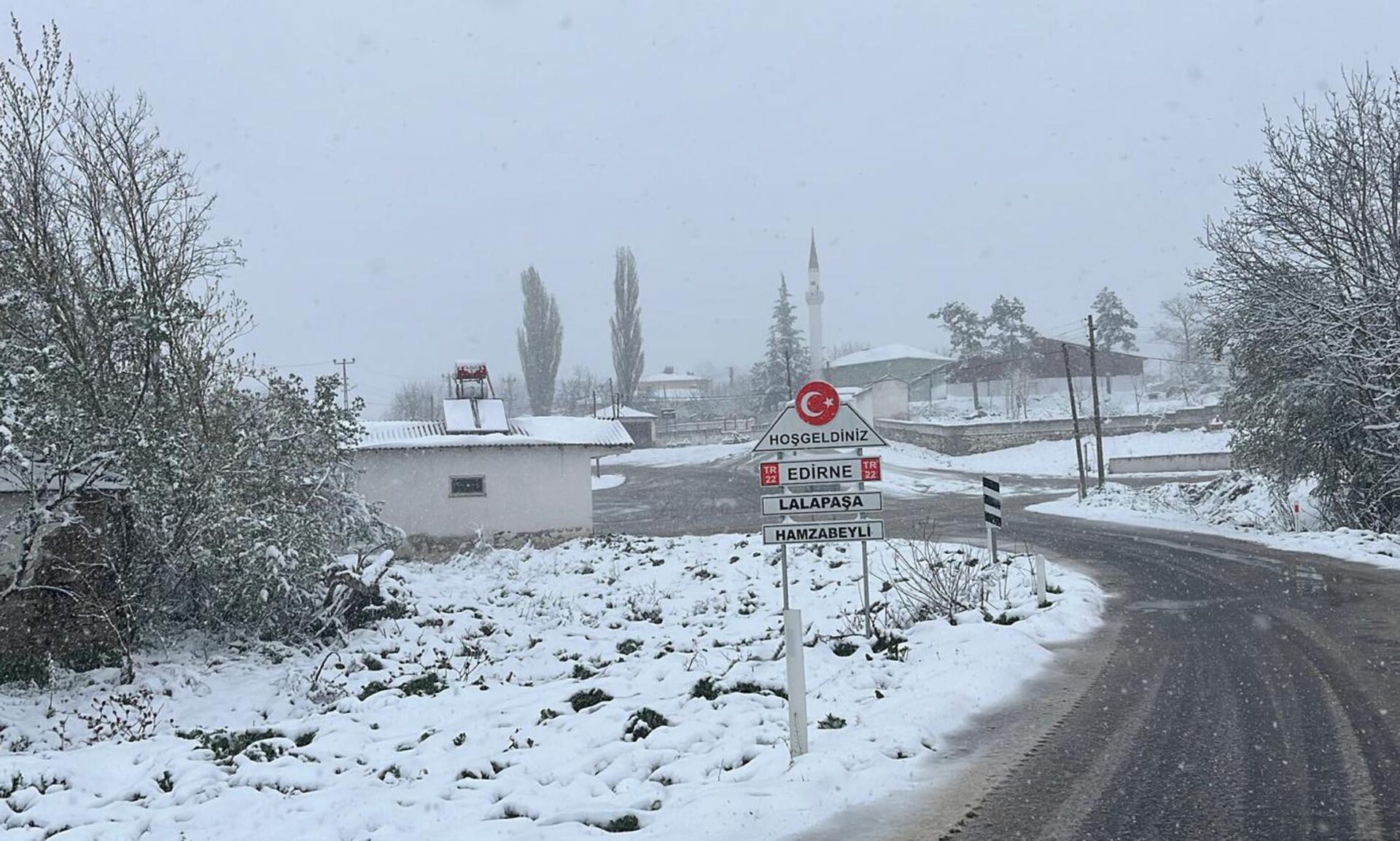 Trakya’da kar yağışı / Ek fotoğraflar Trakya’da kar yağışı / Ek fotoğraflar