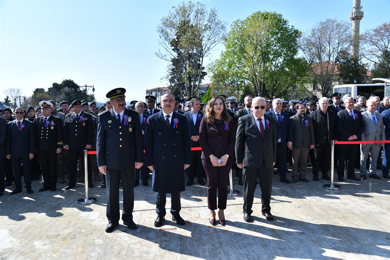 Türk Polis Teşkilatının Kuruluş Yıldönümü Münasebetiyle Çelenk Sunma Töreni Düzenlendi Türk Polis Teşkilatının Kuruluş Yıldönümü Münasebetiyle Çelenk Sunma Töreni Düzenlendi
