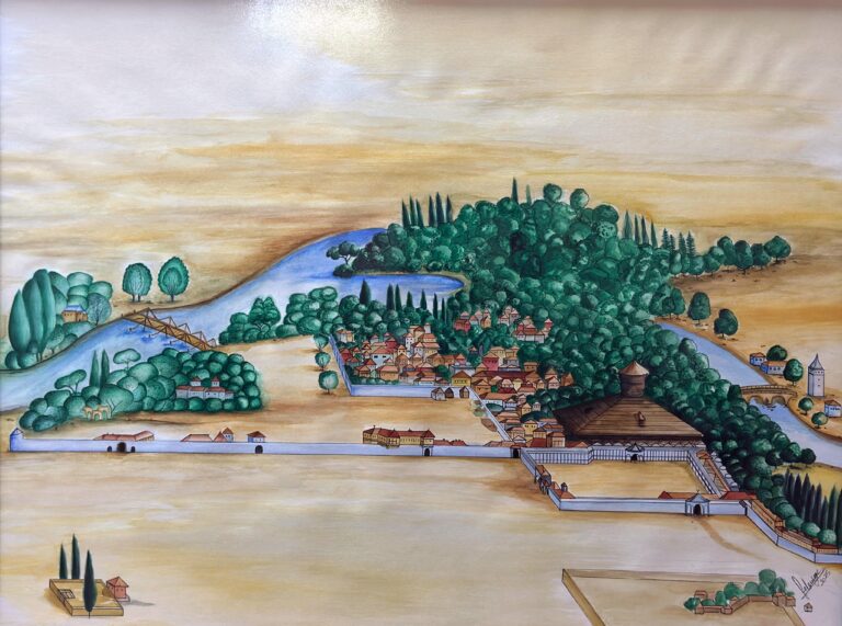 Edirne Sarayı’nın 17’nci yüzyıldaki halini net gösteren gravür İsviçre’de bulundu