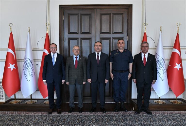 Jandarma Asayiş Vakfı Genel Müdürü Vali Soytürk’ü Ziyaret Etti