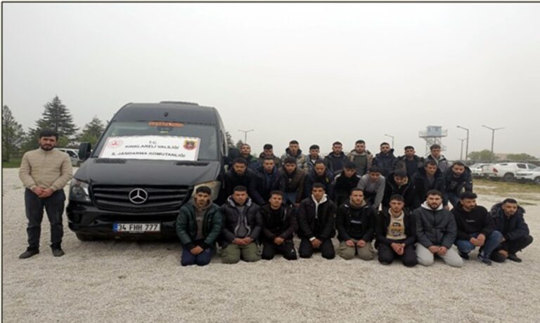 Kırklareli’de 188 kaçak göçmen yakalandı