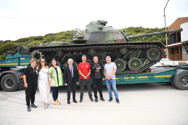 Saros Körfezi’ne tank batırılacak