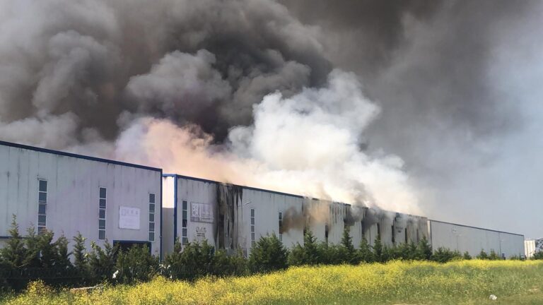 Tekirdağ’da fabrika yangını | Çorlu’da Haber