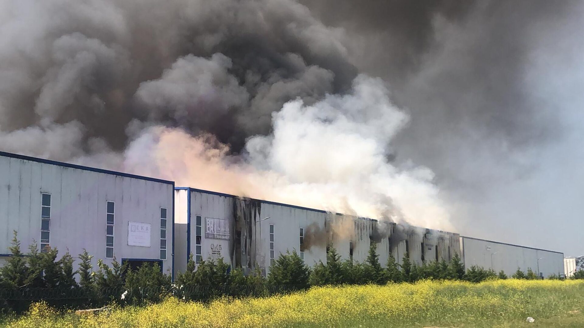 Tekirdağ’da fabrika yangını | Çorlu’da Haber Tekirdağ’da fabrika yangını | Çorlu’da Haber