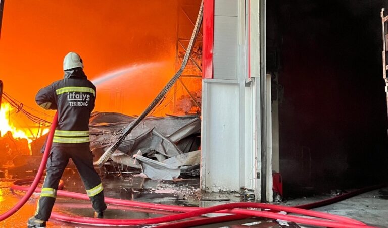 Tekirdağ İtfaiyesi Yarım Yılda 5 bin 889 Kez Göreve Koştu