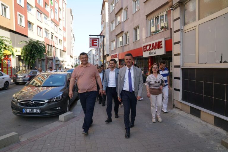 Sarıkurt: “Adım Adım Çorlu, Mahalle Mahalle Gelecek Projemiz Başladı”