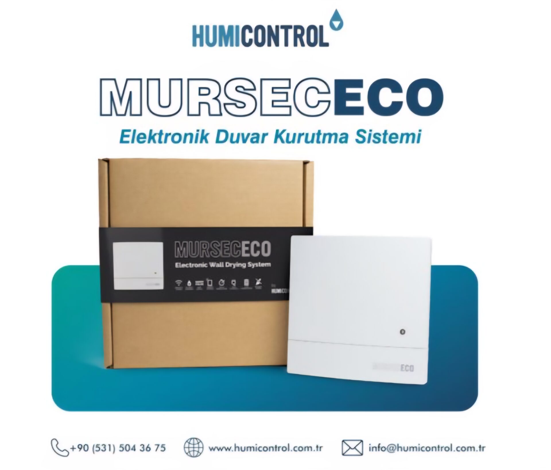 Mursec ECO Nem Alma Cihazı ile Rutubete Kalıcı Çözüm Mursec ECO Nem Alma Cihazı ile Rutubete Kalıcı Çözüm