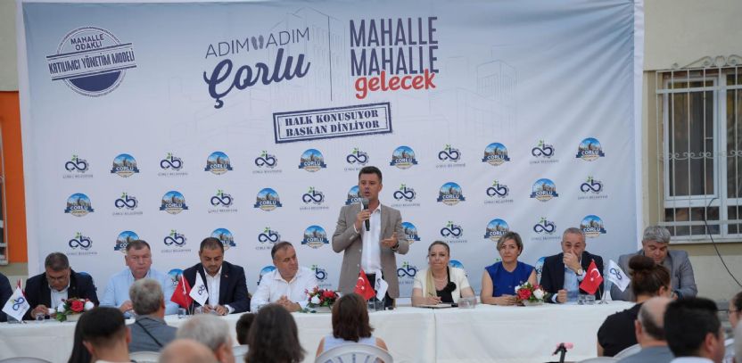 “Adım Adım Çorlu, Mahalle Mahalle Gelecek” Buluşması Muhittin Mahallesinde Gerçekleşti “Adım Adım Çorlu, Mahalle Mahalle Gelecek” Buluşması Muhittin Mahallesinde Gerçekleşti