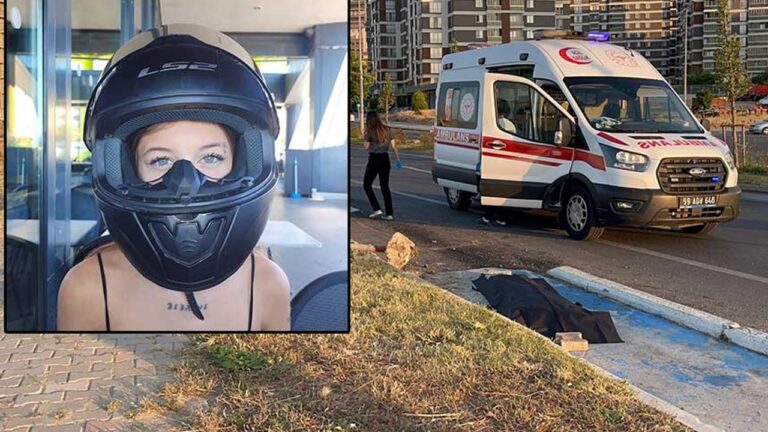 14 Yaşındaki Azra Yön Levhasına Çarparak Öldü: Toprağa Verildi
