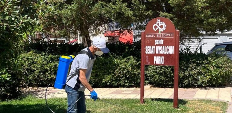 Çorlu Belediyesinden Keneyle Mücadele Çalışmaları