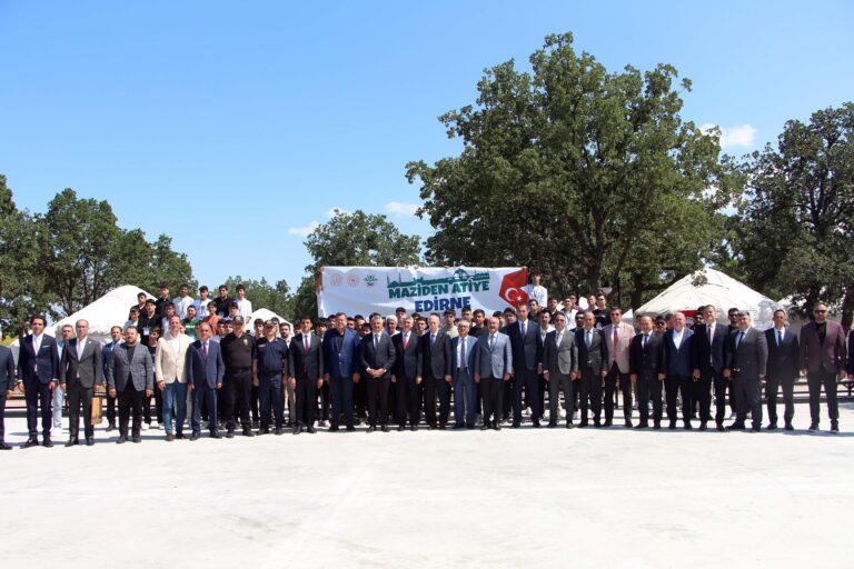‘Maziden Atiye Edirne’ programı, Bakan Yardımcısı Yılmaz’ın katılımıyla başladı