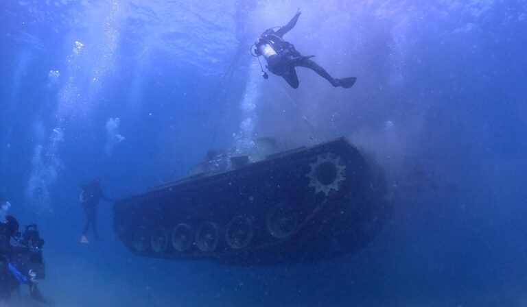 Saros Körfezi’ne tank batırıldı (3)