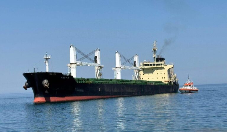 Tekirdağ’da karaya oturan kuru yük gemisinde inceleme yapıldı | Çorlu’da Haber