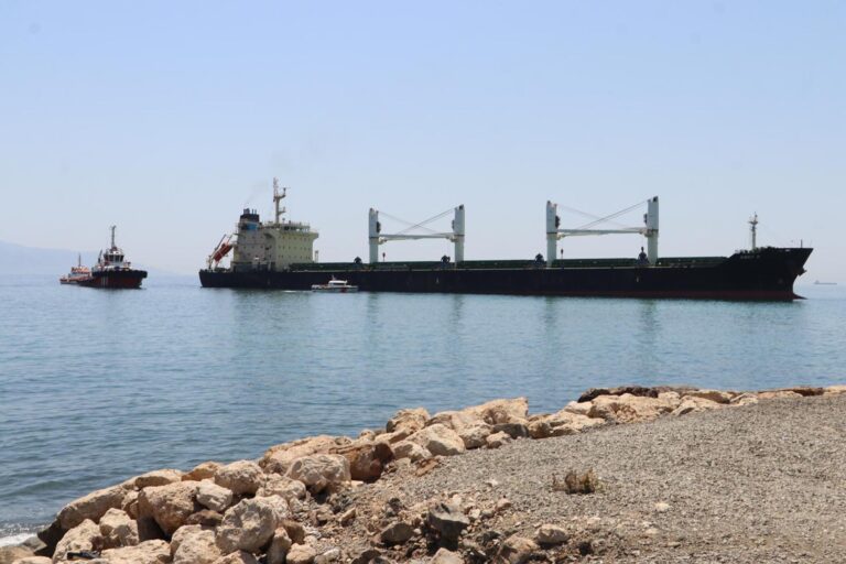 Tekirdağ’da kuru yük gemisi karaya oturdu (2) | Çorlu’da Haber