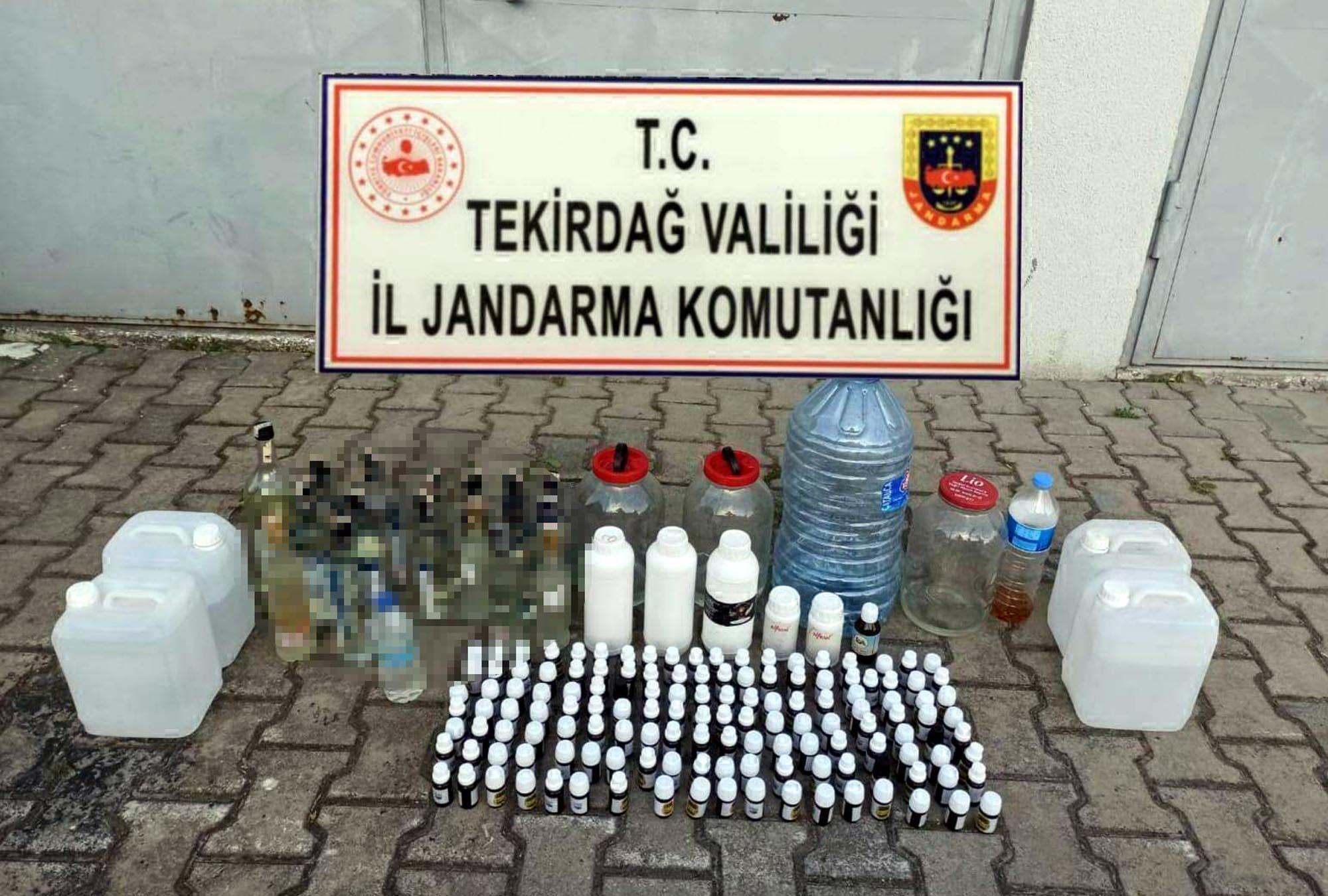 Tekirdağ’da sahte içki ele geçirildi | Çorlu’da Haber Tekirdağ’da sahte içki ele geçirildi | Çorlu’da Haber