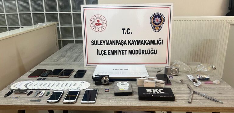 Tekirdağ’da şantaj şüphelilerine operasyon: 4 tutuklama | Çorlu’da Haber