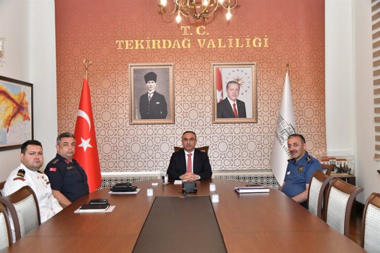 Vali Soytürk İçişleri Bakanımız Başkanlığında Düzenlenen VKS Toplantısına Katıldı