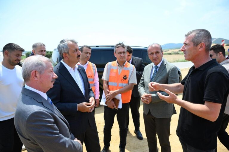 Edirne Valisi Sezer: Keşan-Enez yolunda çalışmaları bir an önce tamamlamayı hedefliyoruz