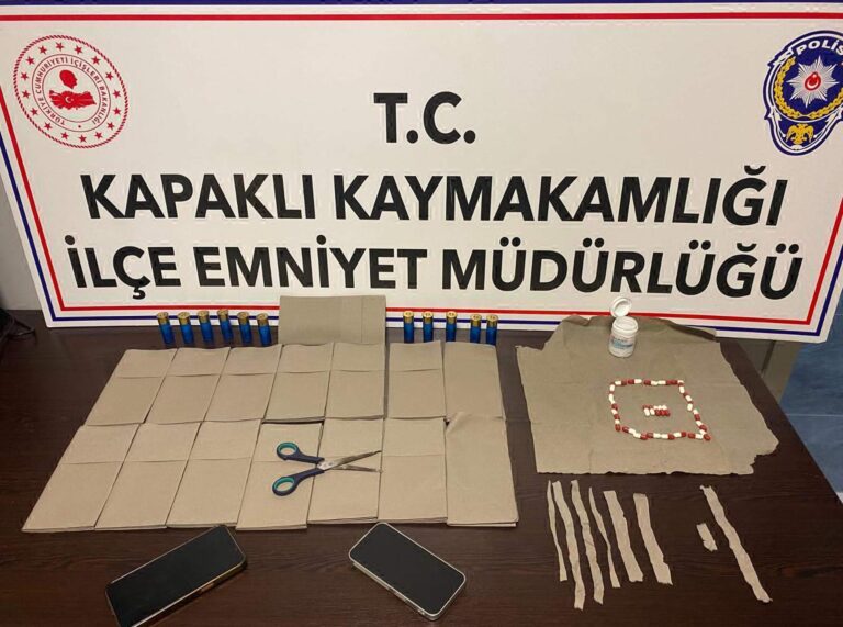Kapaklı’da ‘torbacı’ operasyonunda 4 tutuklama | Çorlu’da Haber