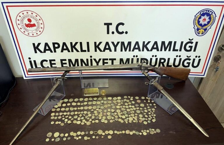 Tekirdağ’da çok sayıda tarihi eser ele geçirildi | Çorlu’da Haber