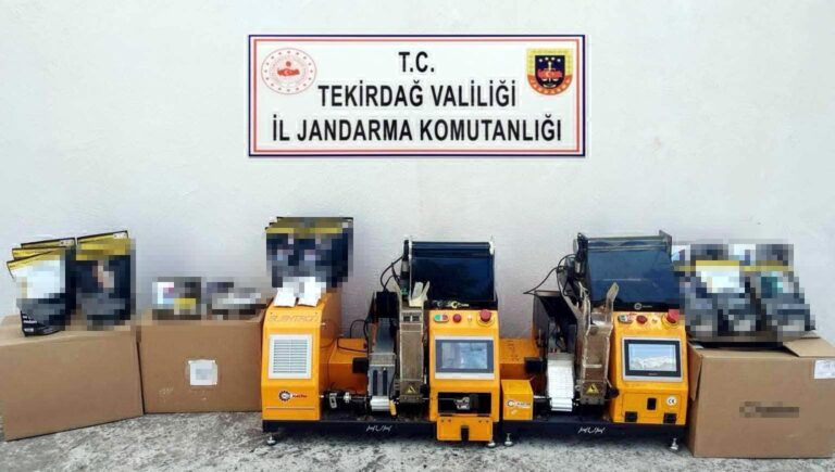 Tekirdağ’da jandarmadan kaçak tütün operasyonları | Çorlu’da Haber