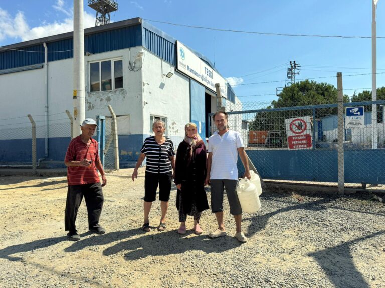 Tekirdağ’da su kesintileri; çeşmelere akın ettiler | Çorlu’da Haber