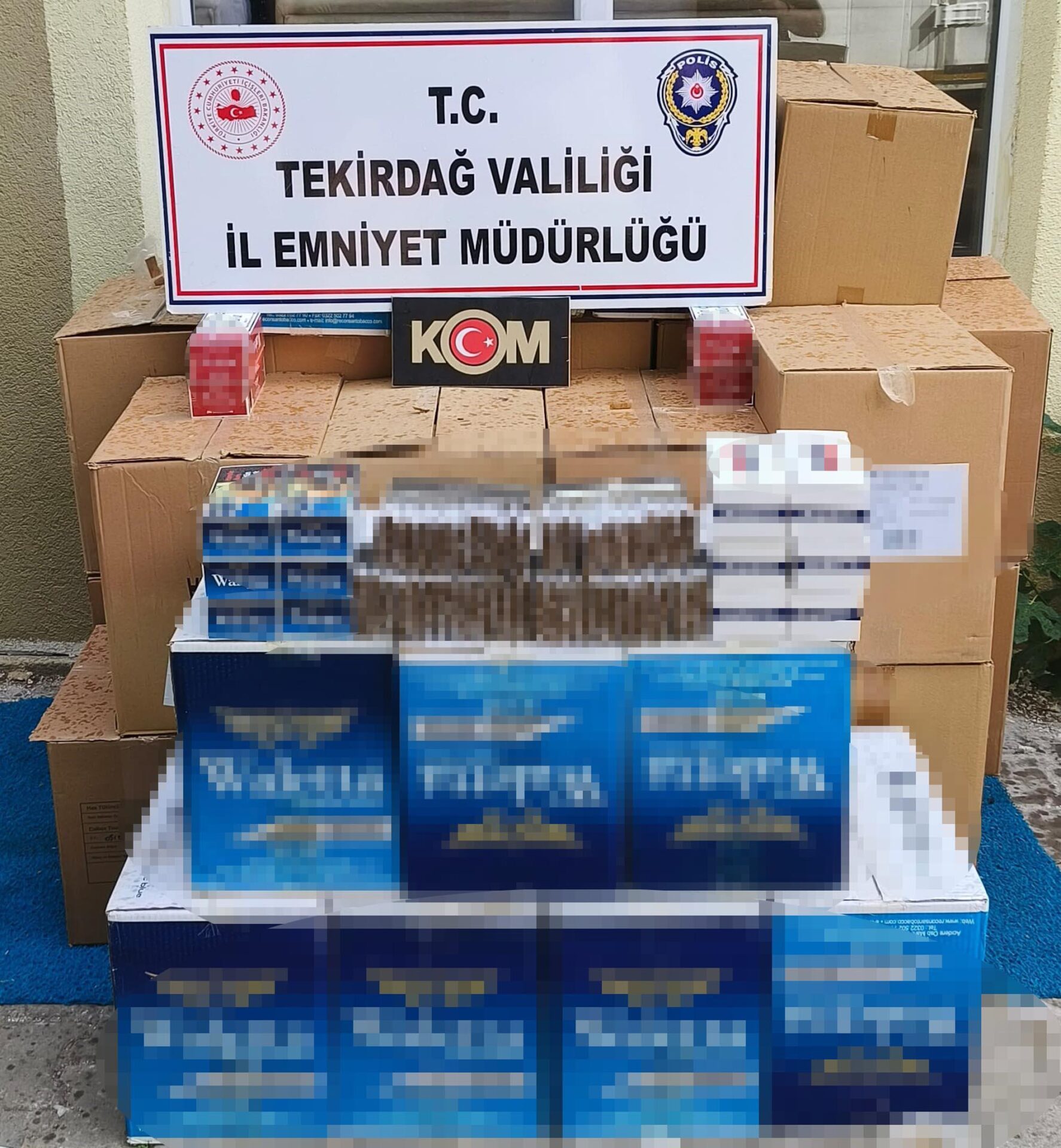 Çorlu’da 299 bin makaron ele geçirildi | Çorlu’da Haber Çorlu’da 299 bin makaron ele geçirildi | Çorlu’da Haber