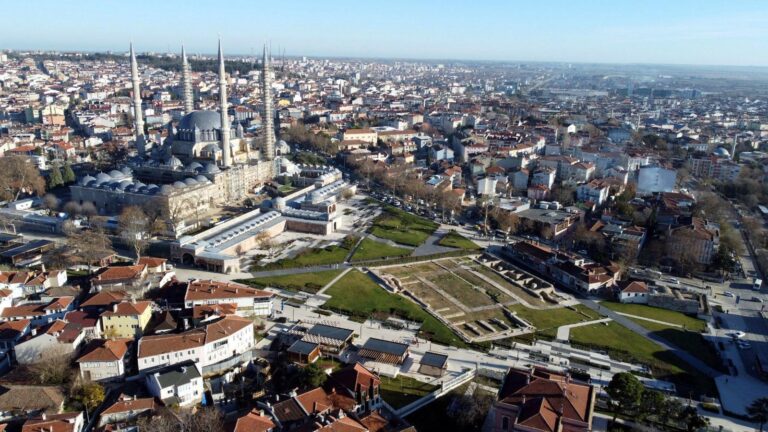 Edirne’de 6 asırlık handaki restorasyon eylül sonunda bitiyor