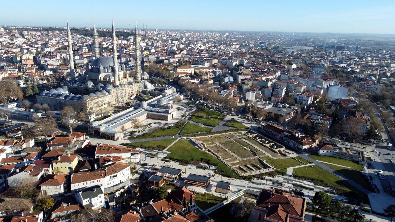 Edirne’de 6 asırlık handaki restorasyon eylül sonunda bitiyor Edirne’de 6 asırlık handaki restorasyon eylül sonunda bitiyor