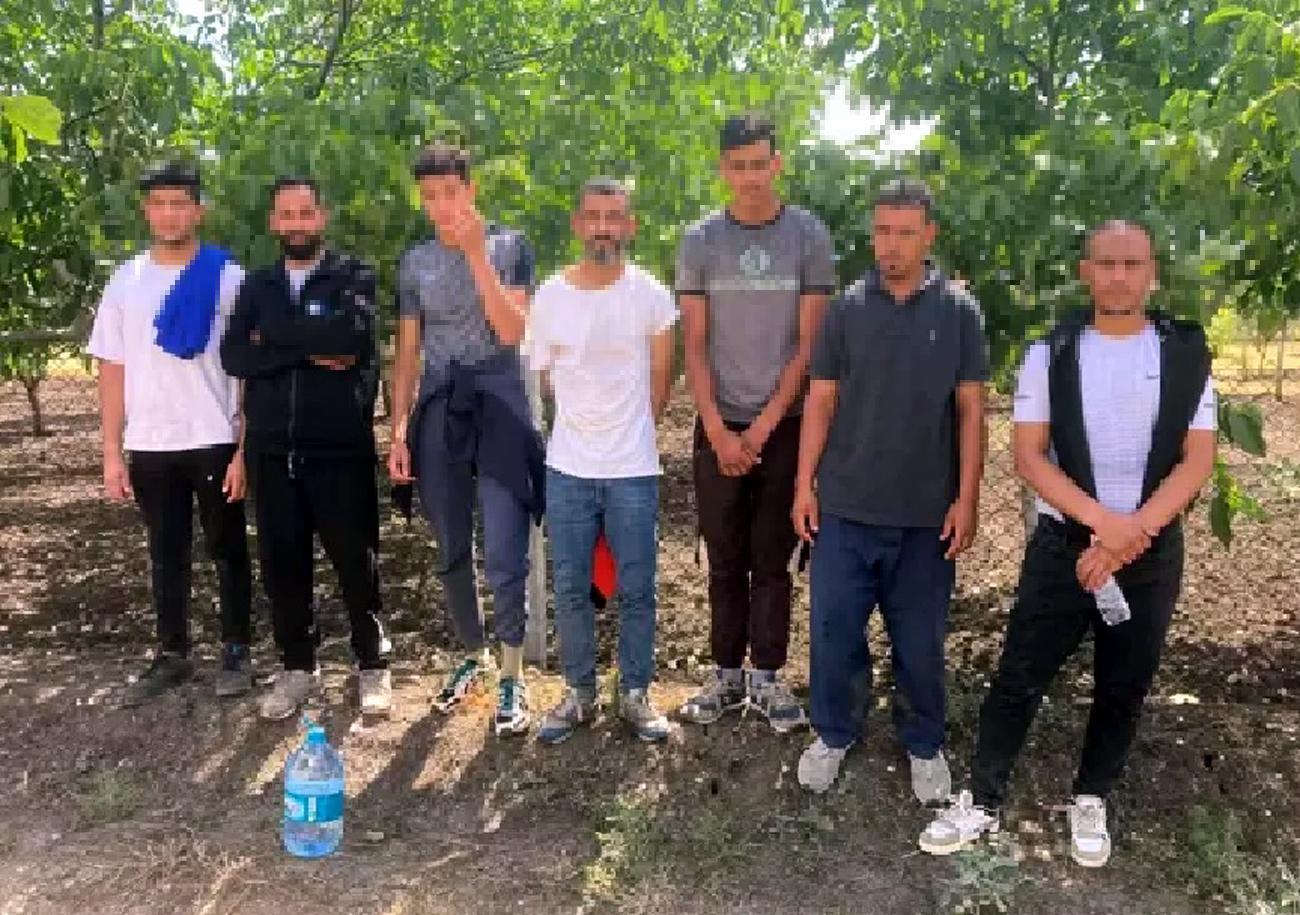 Edirne’de 9 kaçak göçmen yakalandı Edirne’de 9 kaçak göçmen yakalandı