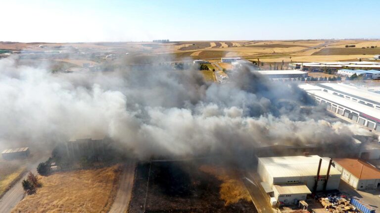 Tekirdağ’da tekstil fabrikasında yangın | Çorlu’da Haber