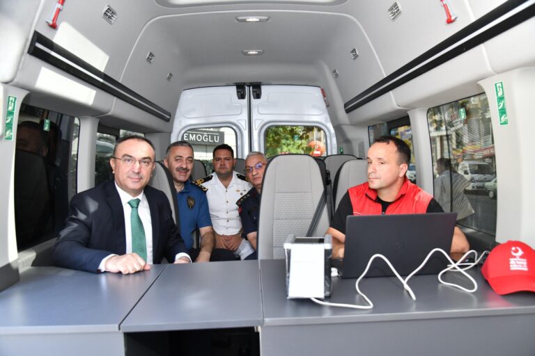 Tekirdağ’da yeni mobil göç noktası aracı hizmete girdi | Çorlu’da Haber