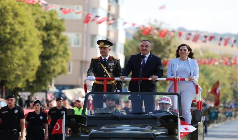 30 AĞUSTOS ZAFER BAYRAMI’NIN 103’ÜNCÜ YILI TEKİRDAĞ’DA BÜYÜK BİR COŞKU VE GURURLA KUTLANDI