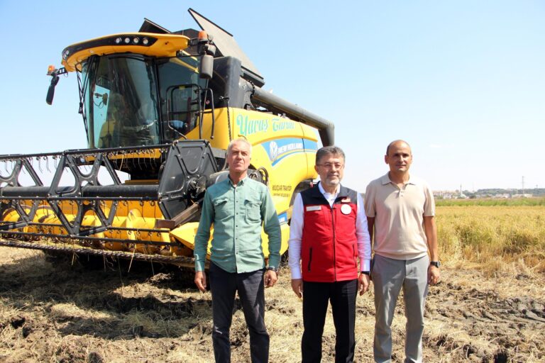 Bakan Yumaklı: Halkımızın pirinç ihtiyacının yüzde 72’sini kendi topraklarımızda üretiyoruz