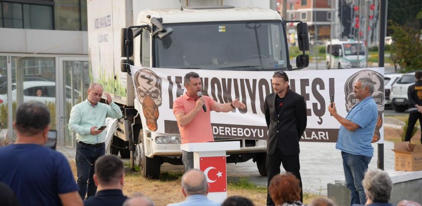 Başkan Sarıkurt, Ergene`deki Çevre Sorunlarına Dikkat Çeken Eyleme Katıldı Başkan Sarıkurt, Ergene`deki Çevre Sorunlarına Dikkat Çeken Eyleme Katıldı