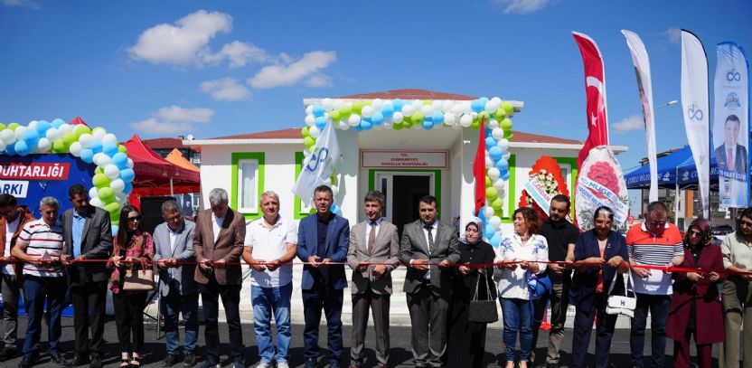 Cumhuriyet Mahalle Muhtarlığı ve Battal Gazi Parkı Açıldı Cumhuriyet Mahalle Muhtarlığı ve Battal Gazi Parkı Açıldı