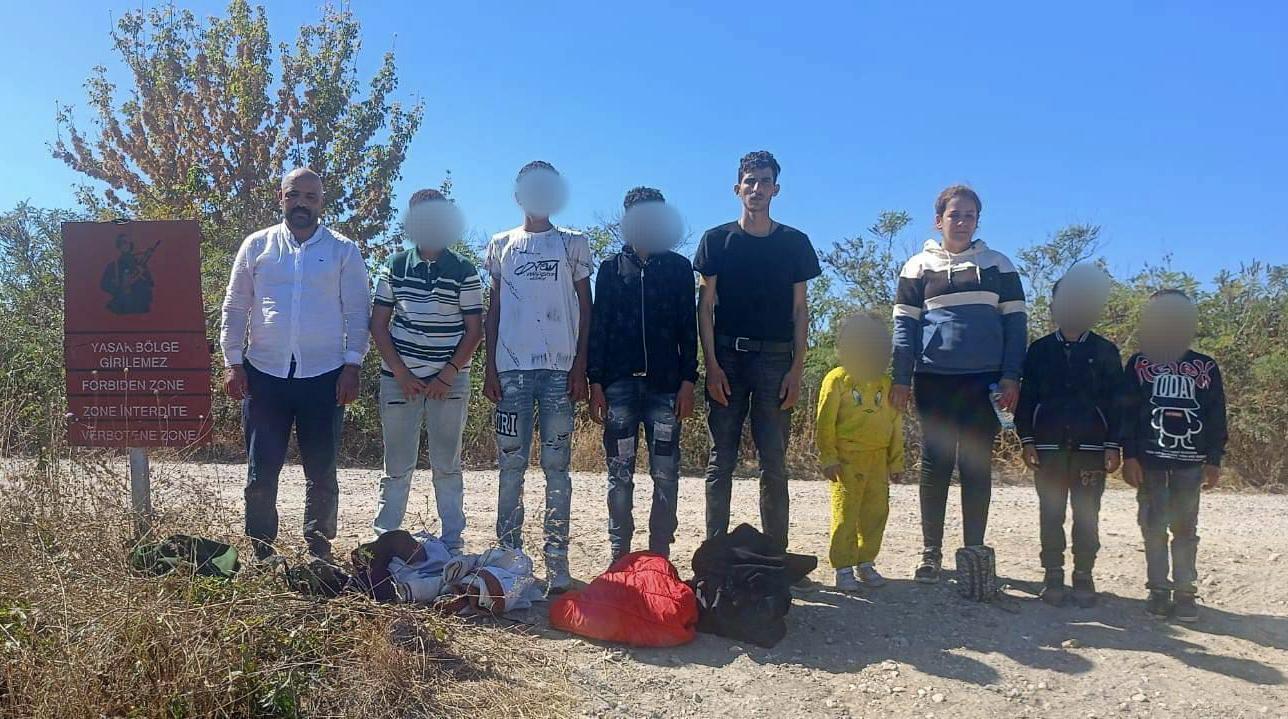 Edirne’de 18 kaçak göçmen yakalandı Edirne’de 18 kaçak göçmen yakalandı