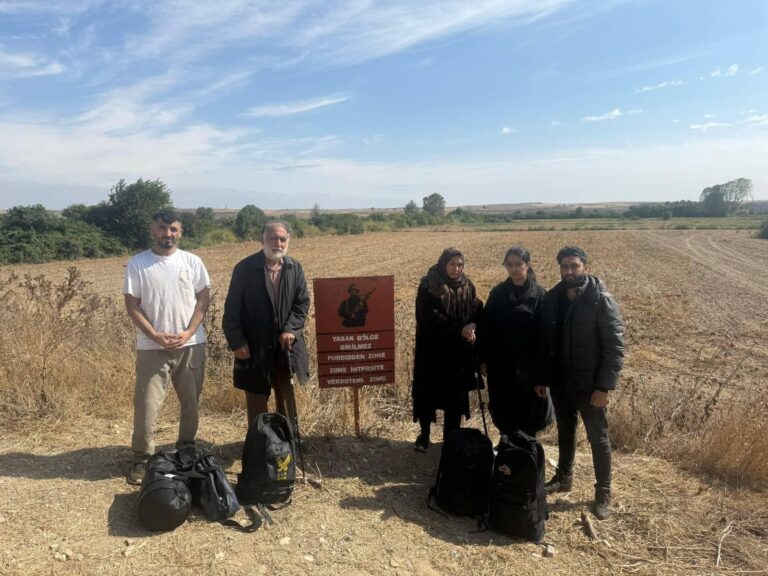 Edirne’de 5 kaçak göçmen yakalandı
